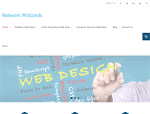 Tablet Screenshot of network-midlands.co.uk